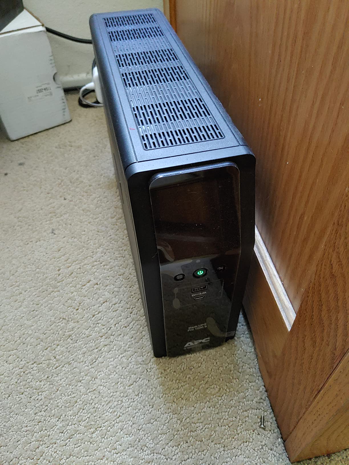 APC UPS 1500VA/900W Pure Sine Wave UPS for Computer, Electronics, BR1500MS2 | Back-UPS Pro 1500VA sinewave UPS for PC, gaming & home offices customer photo 2