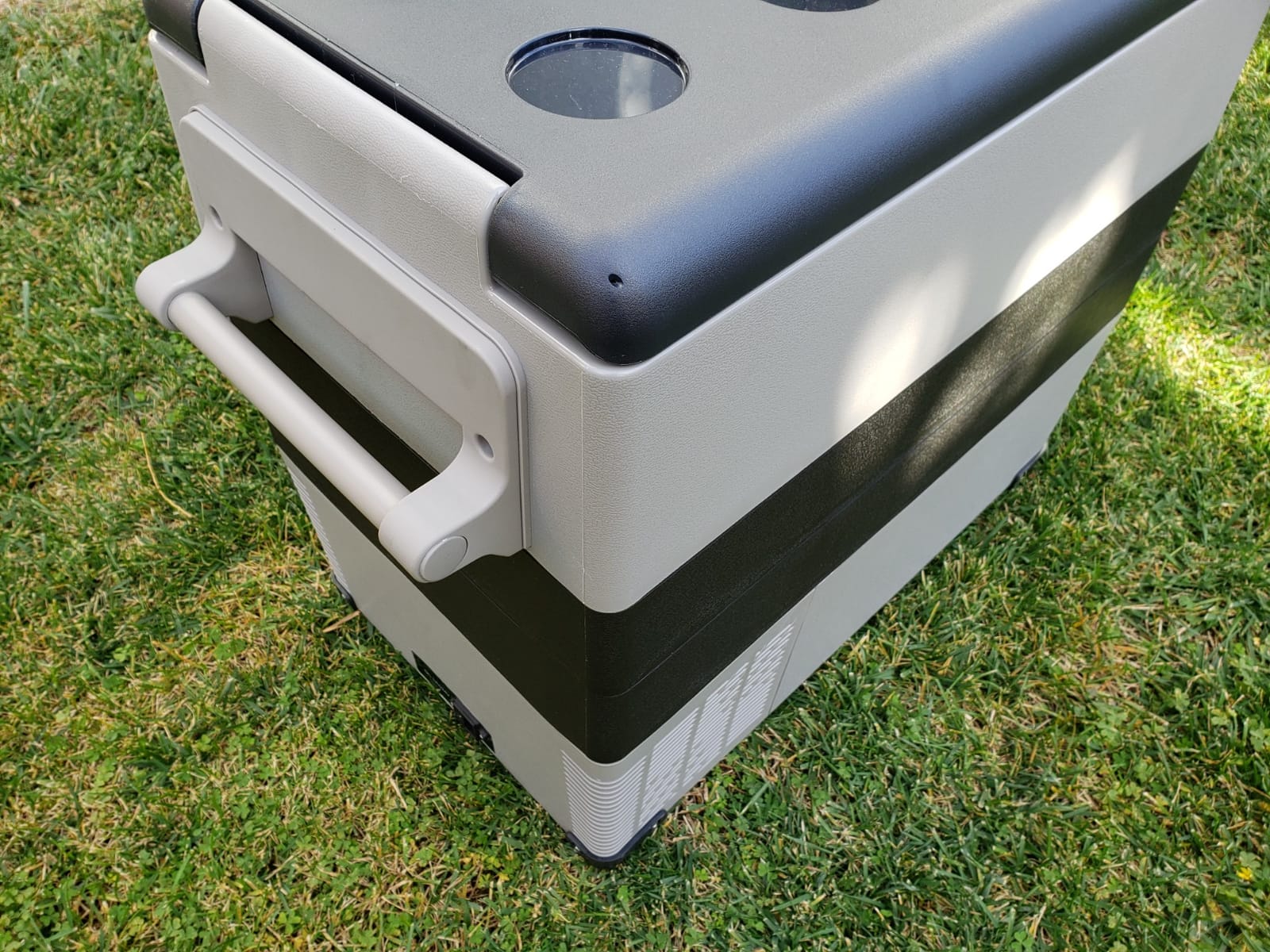 EUHOMY 59QT 12 Volt Refrigerator, -4℉~68℉ Portable Fridge for Car | No Ice Needed, 12V&100-240V, Compressor Cooling, ECO/MAX Modes, 3-Level Battery Protection, Truck/Travel/Home Use, Low Noise customer photo 1