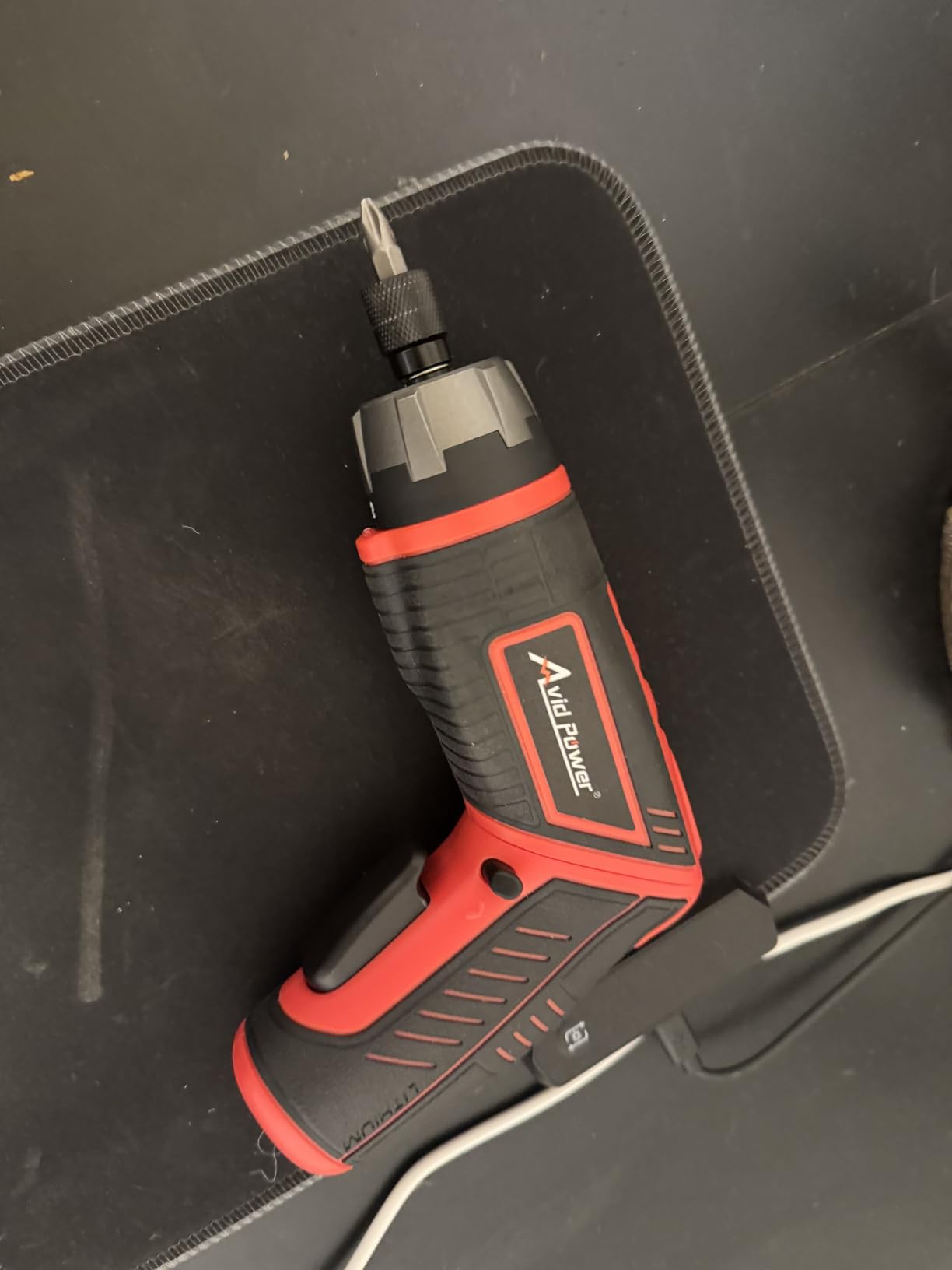 AVID POWER 4V Electric Cordless Screwdriver Set 5.65Nm 44 Bits with Case | 5.65Nm, 5+1 Torque Settings, 2-Position Handle, 44 Accessories, LED Light, for Precision Assembly & Furniture Installation customer photo 1