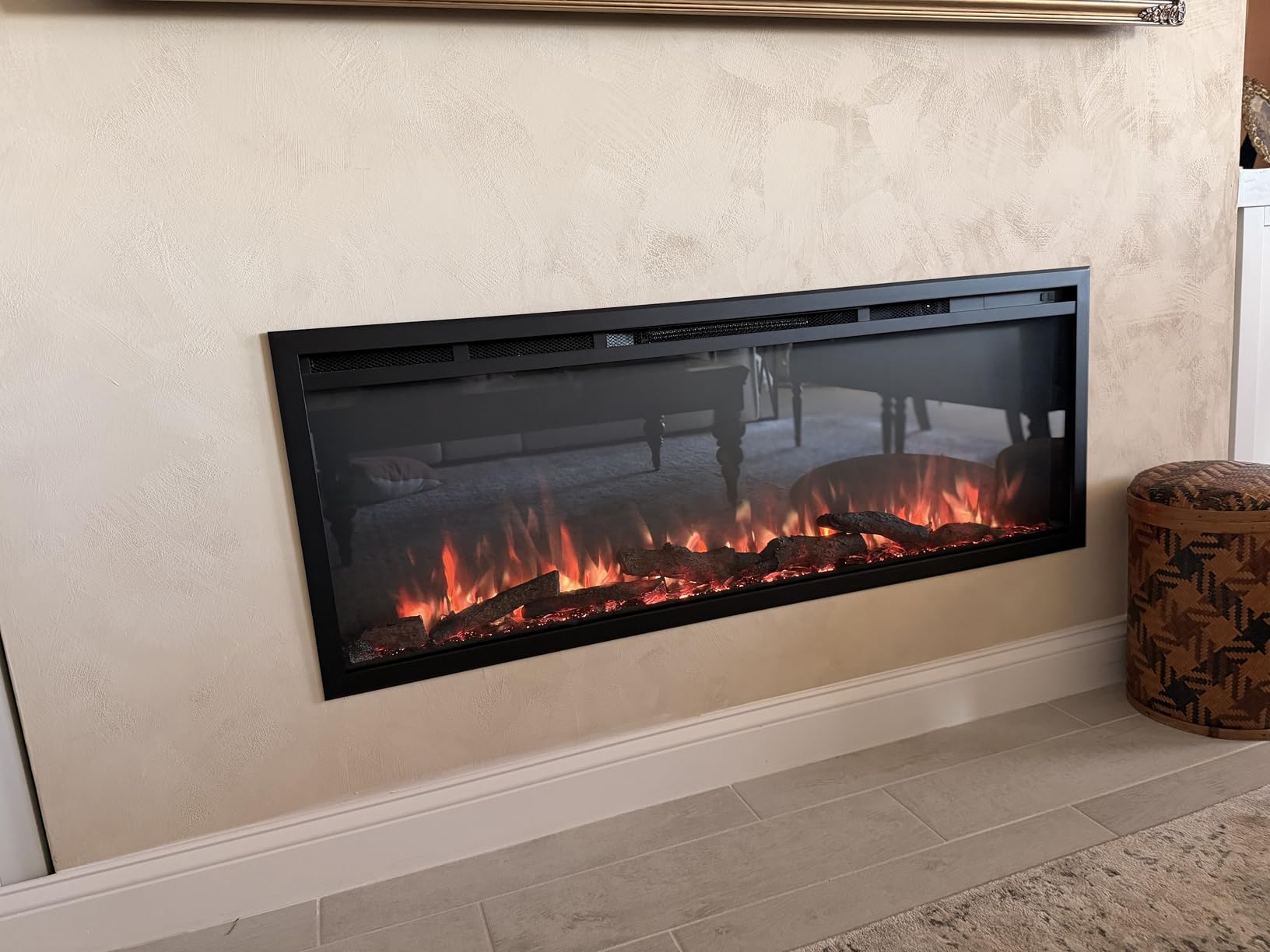 LegendFlame Austin Build in Electric Fireplace 72