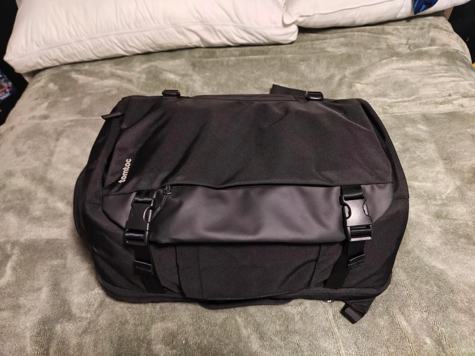 tomtoc Travel Backpack 40L, TSA Carry On Bag Flight Approved, PFAS Free customer photo 1