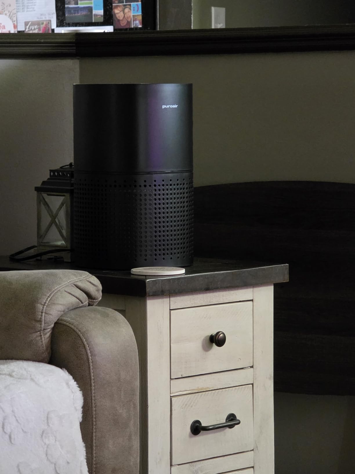 PuroAir 240 HEPA Air Purifiers for Home Pets Air Cleaner up to 1,000 Feet² - HEPA Filter + CarbonTech up to 500X Stronger - Cleans Air Fast - Auto, Sleep Modes Air Purifiers for Bedroom, Office, Dorm customer photo 1