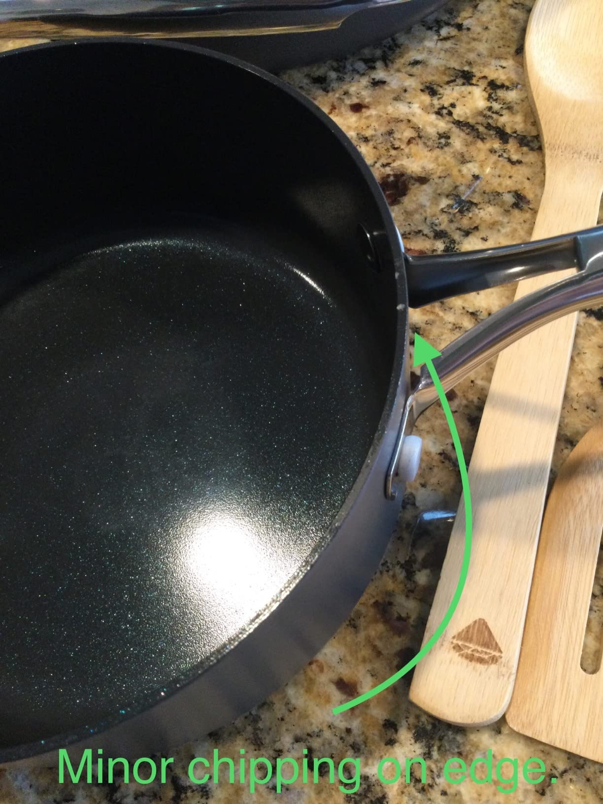 Blue Diamond 10 Piece Ultimate Hard Anodized Ceramic Nonstick Cookware Set | Diamond Infused PFAS-Free Nonstick Pots & Pans, Oven & Dishwasher Safe, Metal Utensil Safe, Scratch Resistant, Gray customer photo 1