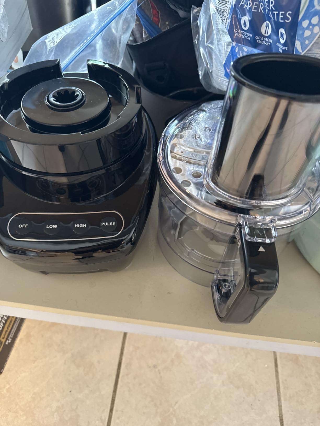 BLACK+DECKER 3-in-1 Easy Assembly 8-Cup Food Processor, Stainless Steel S-Blade, Easy-Clean, Touchpad Controls customer photo 1