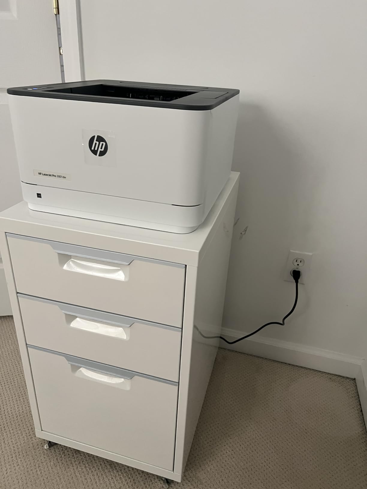 HP Laserjet Pro 3001dw Wireless Black & White Printer, Best-for-Office (3G65OF) customer photo 2