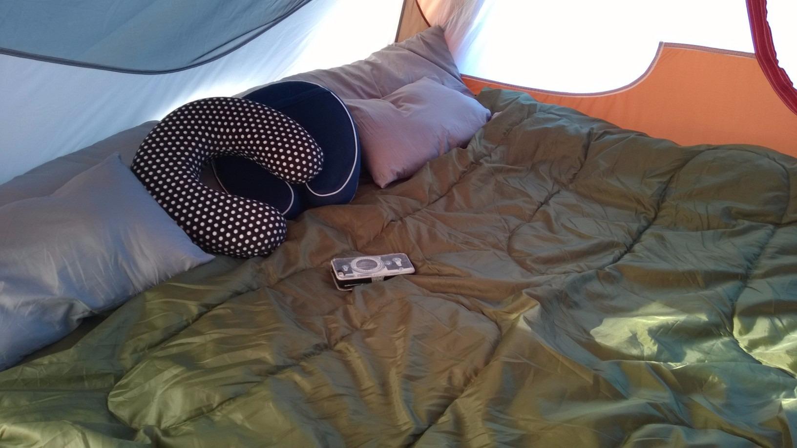 Double Sleeping Bags for Adults Backpacking, Camping, or Hiking - Waterproof Queen Sleeping Bags for Adults or Teens - Truck, Tent, Sleeping Pad customer photo 2