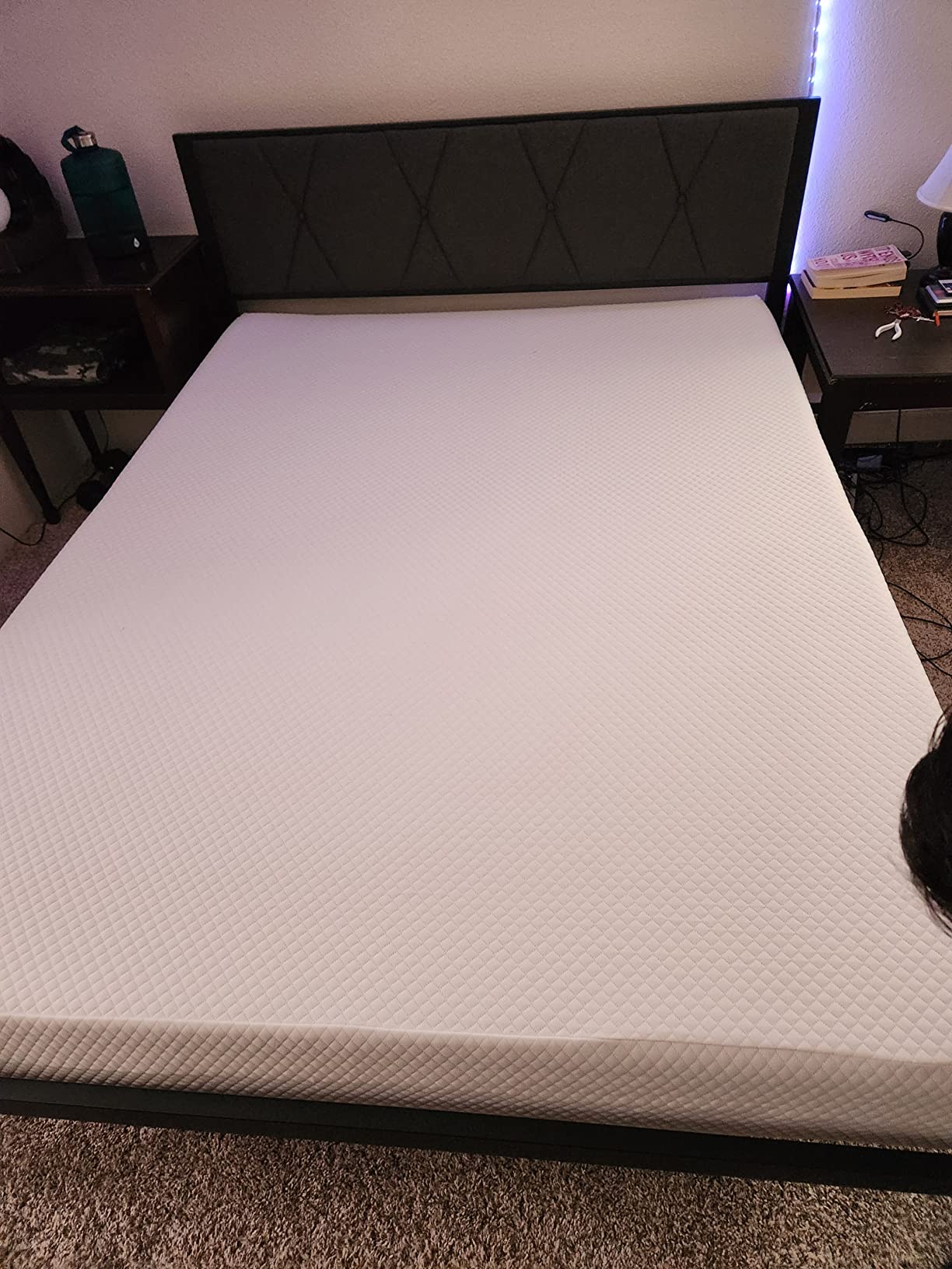 PayLessHere 8 Inch Queen Gel Memory Foam Mattress Fiberglass Free/CertiPUR-US Certified/Bed-in-a-Box/Cool Sleep & Comfy Support customer photo 2