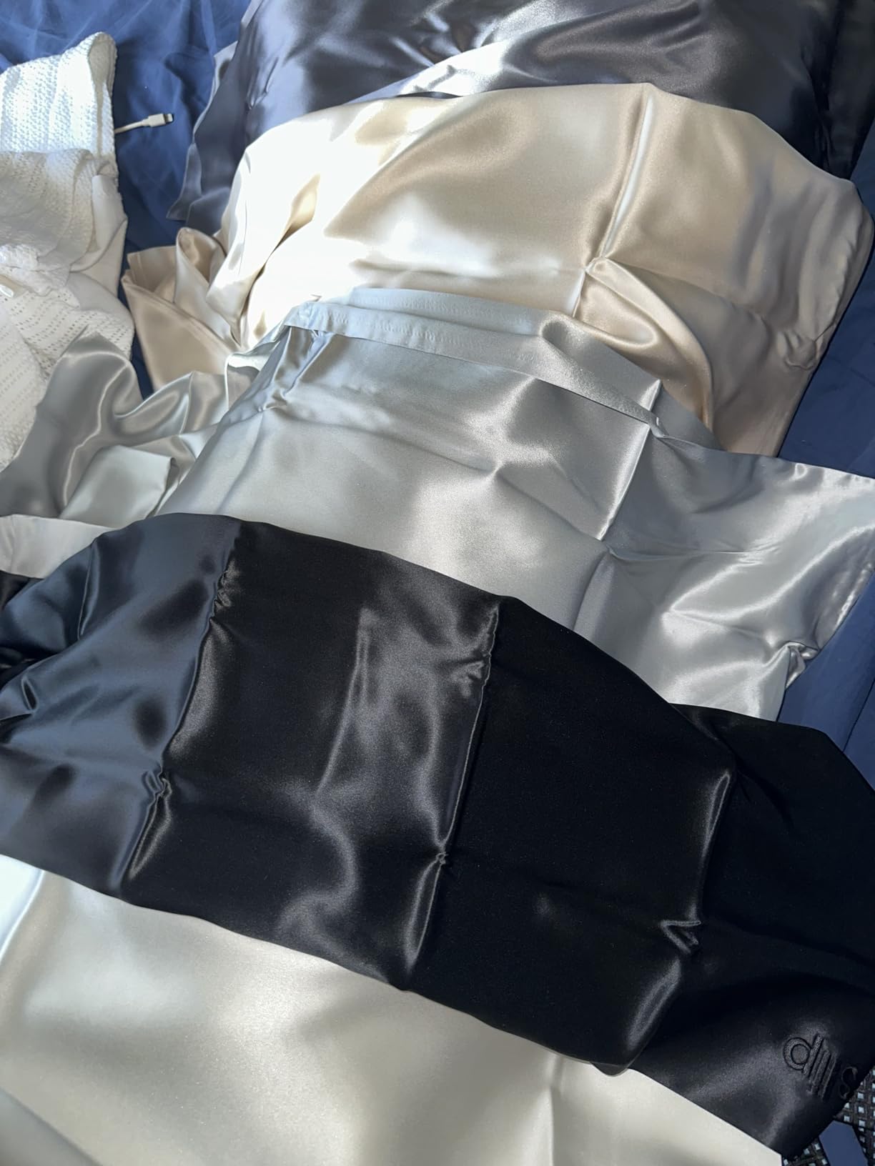 Slip Silk Queen Pillowcase Set, Just Married | 100% 22 Momme Mulberry Silk customer photo 2