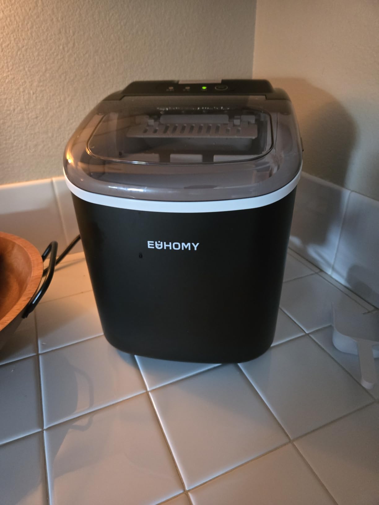EUHOMY Ice Maker Machine customer photo 1