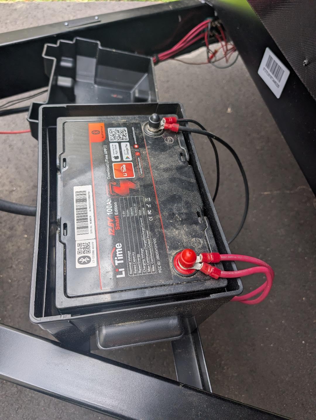 Litime 12V 230Ah LiFePO4 Battery, 12 Volt Lithium Battery with 200A BMS, Max. 15000 Deep Cycles, 2944Wh Energy, Backup Power for RV, Travel Trailer, Camper, Solar Off-Grid customer photo 1