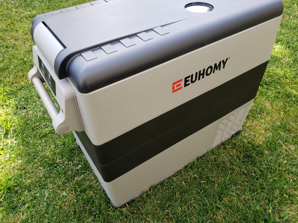 EUHOMY 48QT 12 Volt Refrigerator, -4℉~68℉ Portable Freezer for Car | No Ice Needed, 12V&100-240V, Compressor Cooling, ECO/MAX Modes, 3-Level Battery Protection, Truck/Travel/Home Use, Low Noise customer photo 1