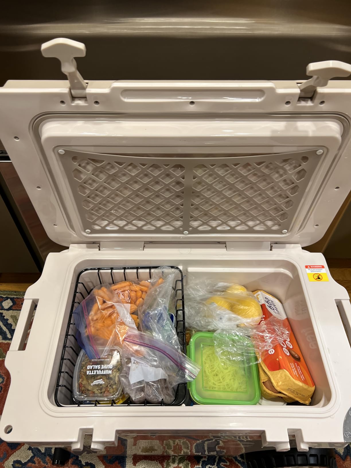 RTIC 52 QT Ultra-Light Wheeled Hard Cooler | Insulated Ice Chest Box, Beach, Drink, Beverage, Camping, Picnic, Fishing, Barbecue, 30% Lighter Than Rotomolded customer photo 1