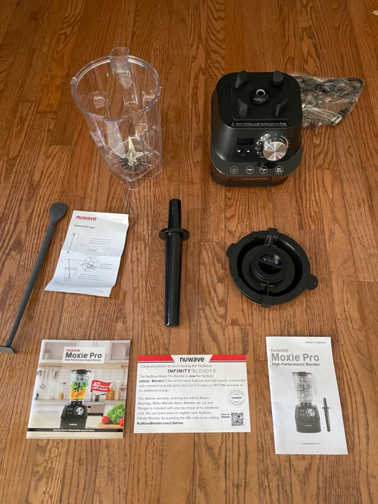 Nuwave Infinity Commercial Blender, Heavy-Duty Smoothie Blender | 2.5HP Copper Motor & Laser-Cut Blades, Quick Ice Crushing, NSF Certified, 10 Speeds, Self-Cleaning customer photo 2