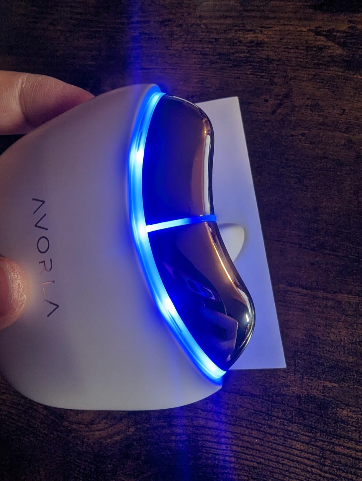 AVORLA LED Gua Sha Facial Tool with Heat and Microcurrent, Skin Toning Device, Skin Light Therapy Anti-Aging/Anti-Wrinkles,face Lift, Eye/face Puffiness, Skin Firm customer photo 1