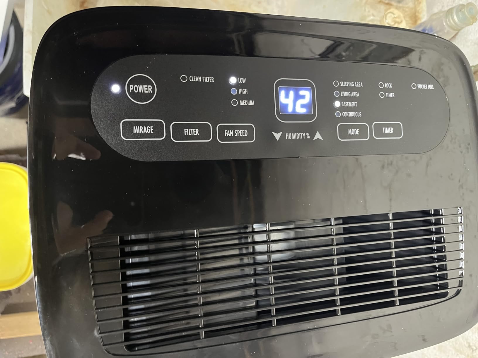 Yaufey 6000 Sq. Ft. Energy Star Certified Dehumidifier, Max 120 Pints Dehumidifier for Basement with Drain Hose, Smart Compressor with Intelligent Humidity Control, Dehumidifiers for Home Bedroom customer photo 1