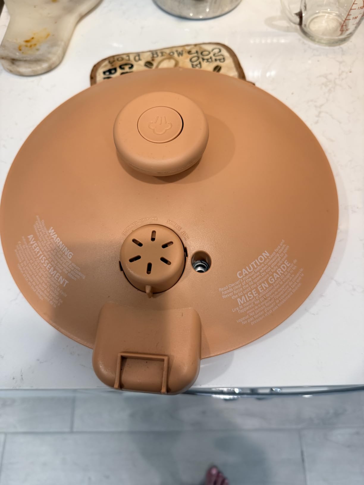 Our Place Dream Cooker | 6 Qt Ceramic Nonstick Multicooker & Pressure Cooker with Touchscreen Controls & Auto Steam Release | 4 Modes: Pressure Cook, Sauté/Sear, Slow Cook & Warm | Char customer photo 1