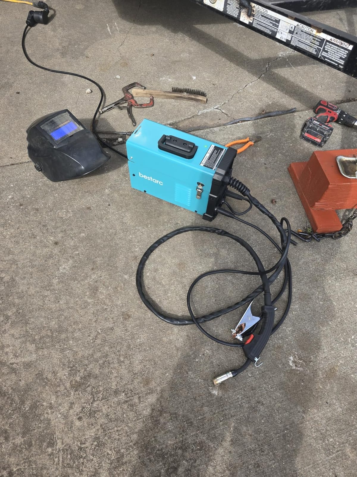 Bestarc 145A MIG Welder, Flux Core/Gas MIG Stick Lift TIG Welding, 110/220V | Synergy Control, 4-in-1 Welding, Clear LED, Gas/Gasless Welding, 2T/4T, IGBT Inverter for Beginner DIY, Garage & Workshop customer photo 2