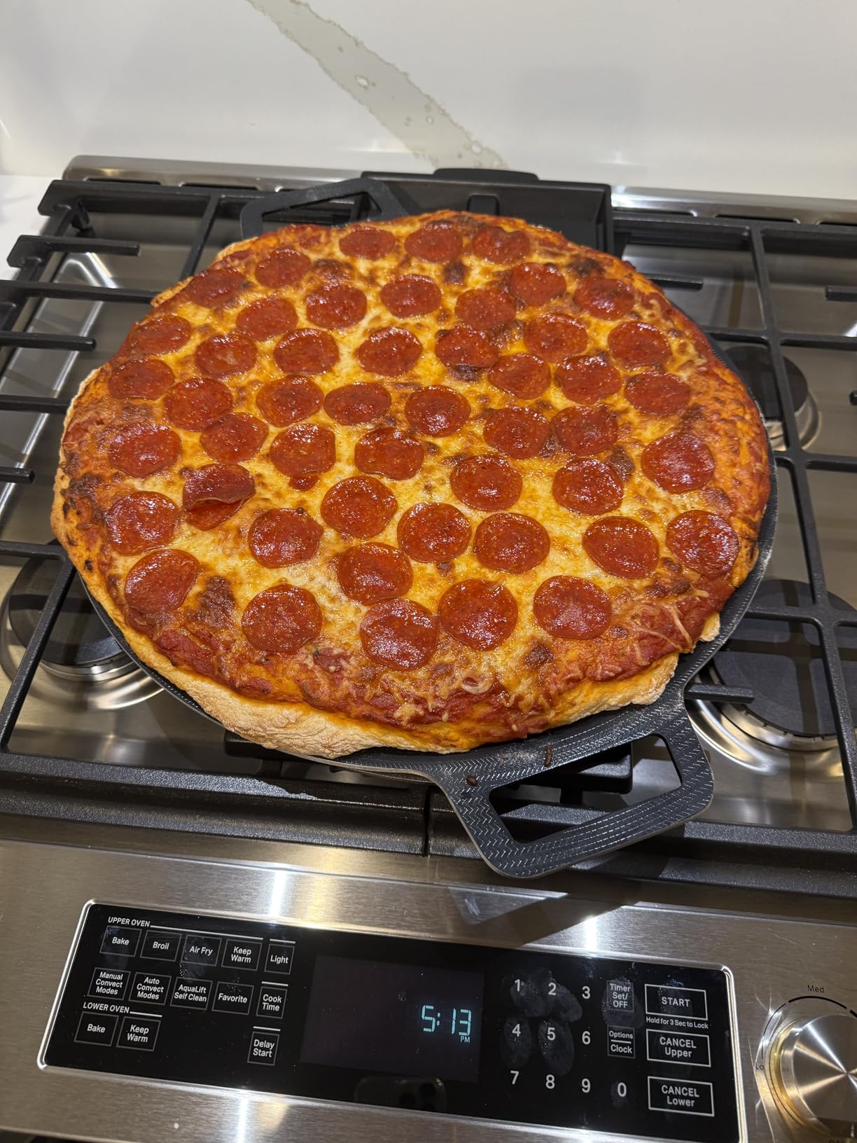 HexClad Hybrid Nonstick Pizza Steel for Pizzas Up to 14