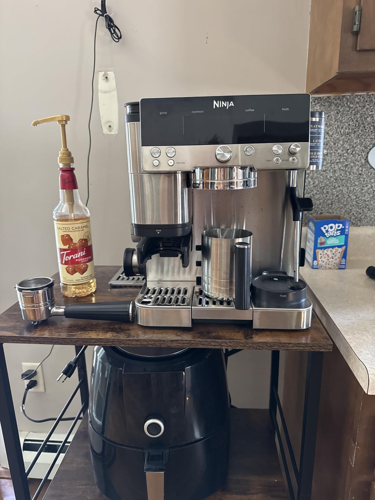 Ninja Luxe Café Premier 3-in-1 Espresso Machine, Drip Coffee, & Cold Brew customer photo 1