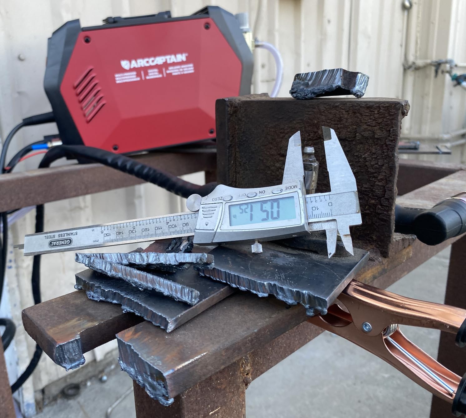 ARCCAPTAIN iControl CUT55 Pro Plasma Cutter Machine, 55Amp, 120V/240V | APP Control, 1/2