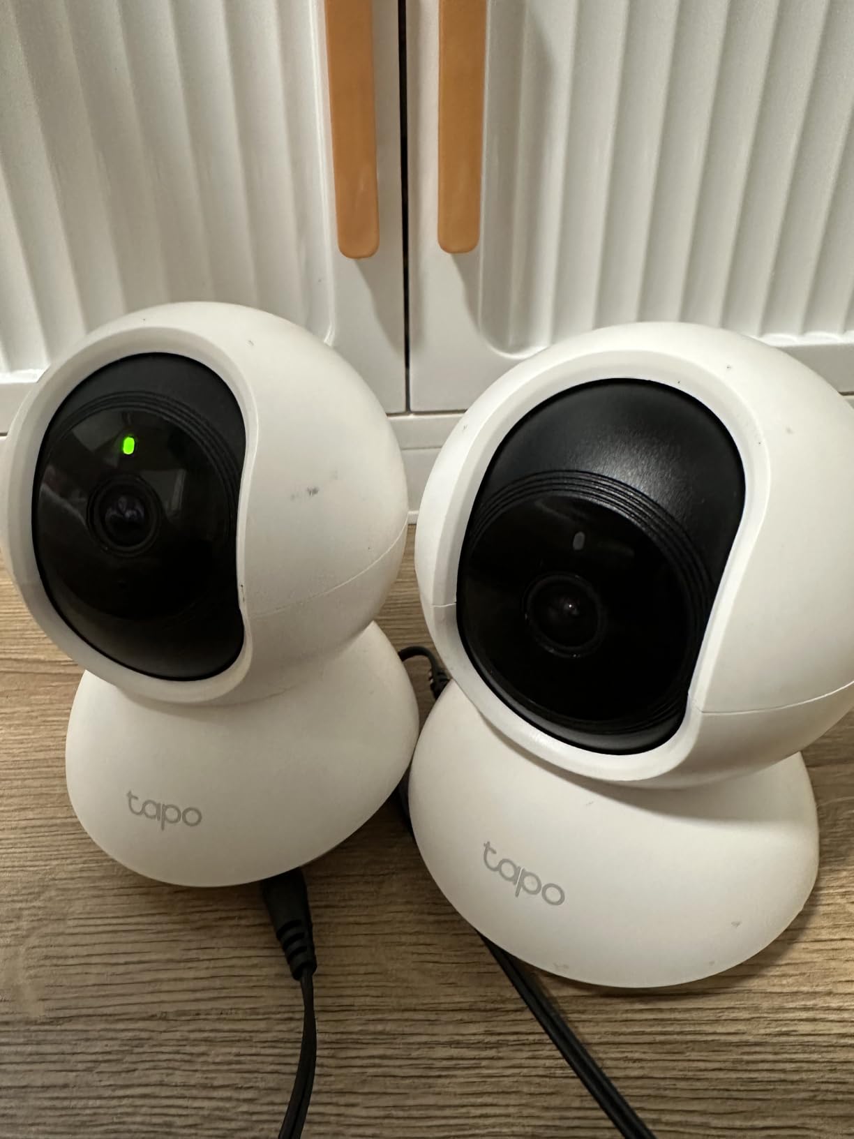 Tapo 2K Indoor Pan/Tilt Wired Security Camera - Works as a Baby Monitor & Pet Camera, Motion Detection, 2-Way Audio, Siren, Night Vision, No-Subscription Local Storage or Optional Cloud, C211 (2-Pack) customer photo 2