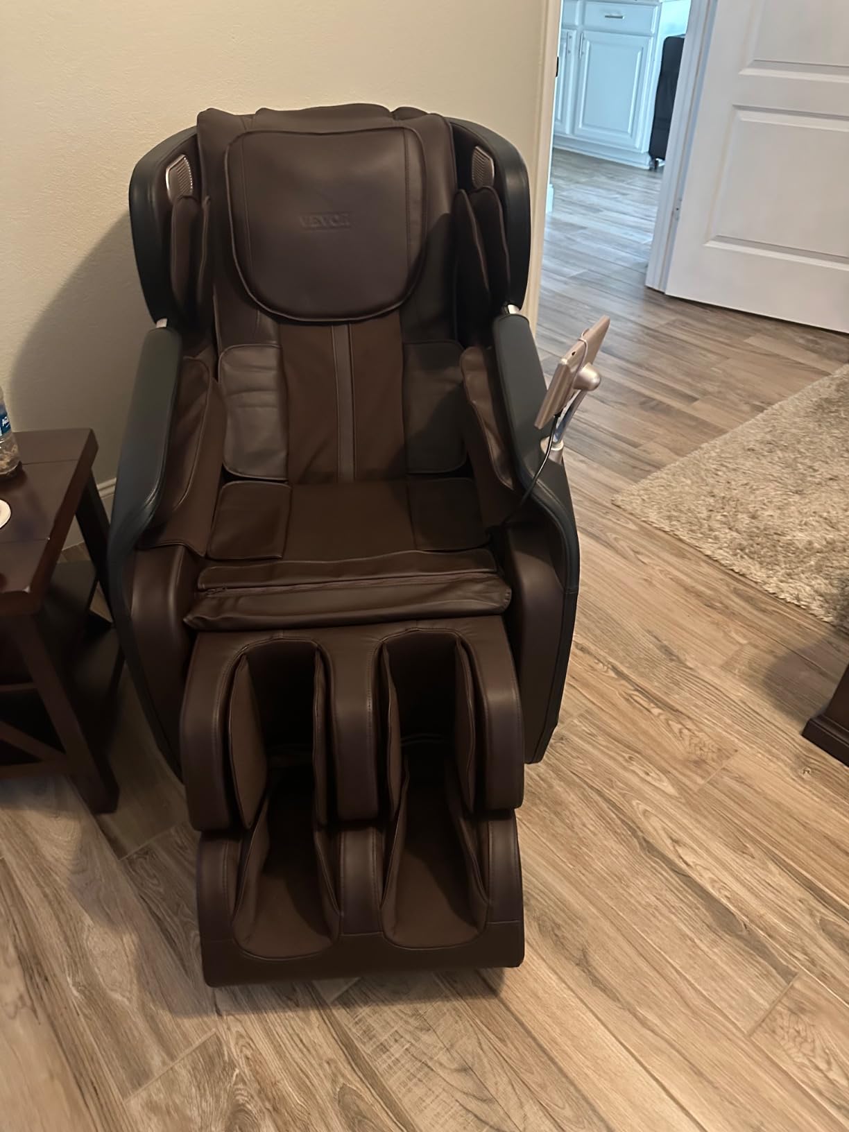 VEVOR Full Body Massage Chair, SL-Track Zero Gravity Massage Recliner, 3D Shiatsu, Body Scan, Heating, Bluetooth Speaker, Airbags for Living Room, Home customer photo 2