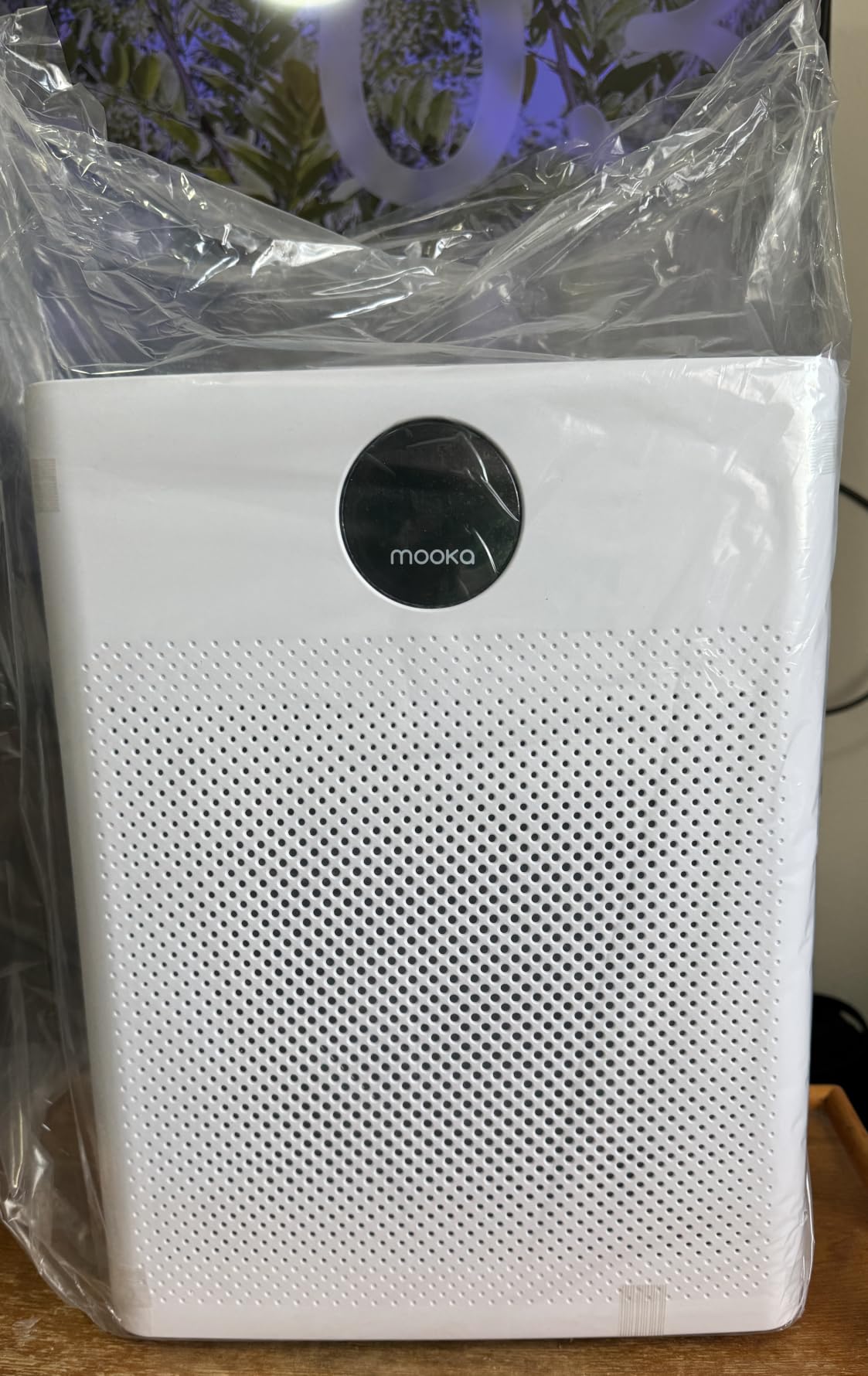 Air Purifiers for Home Large Room up to 2200sq.ft, MOOKA Air purifier for Home Pets with Washable Filter, PM 2.5 Display Air Quality Sensor Air Cleaner for Bedroom, Dorm room, Pets, Office PR1 (White) customer photo 1