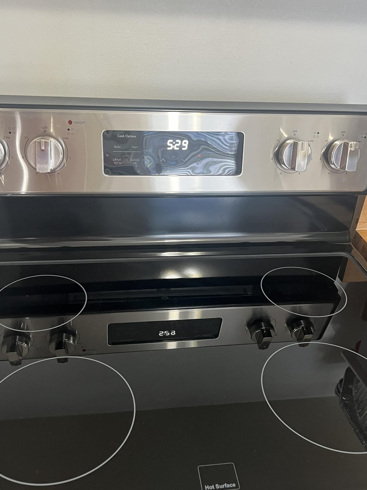 Kenmore 5.2 cu ft. Rear Control Electric Range - White | 4 Cooktop Elements - Steam Clean Oven & Hidden Bake for Easy Cleaning - Ultra-Durable Chrome Racks & Storage Drawer customer photo 1