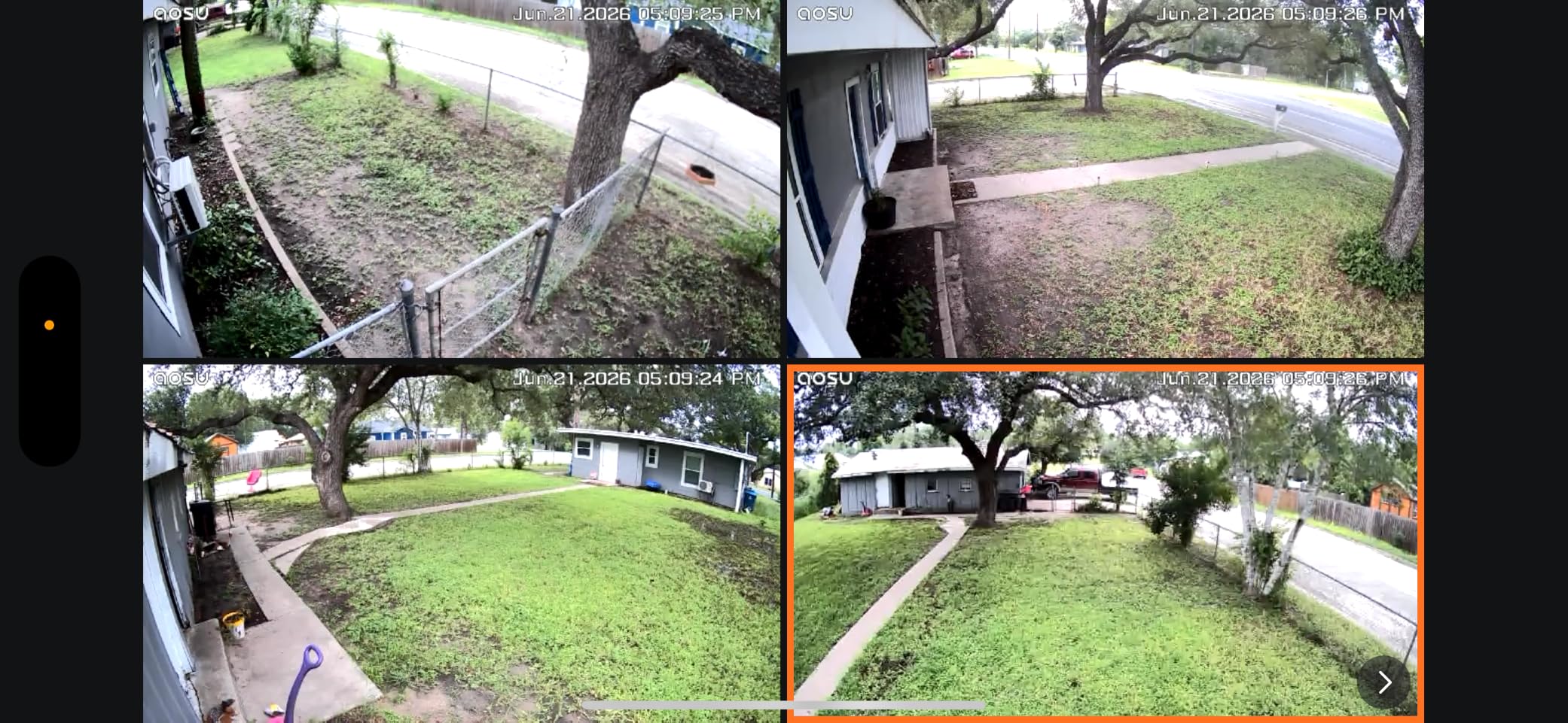 aosu 2K QHD Solar Security Cameras Wireless Outdoor System, 4-Cam-Kit | 2K Color Night Vision, Solar Powered, Stren&Light Alarms, 2Mins DIY Installation, No Subscription Required customer photo 1