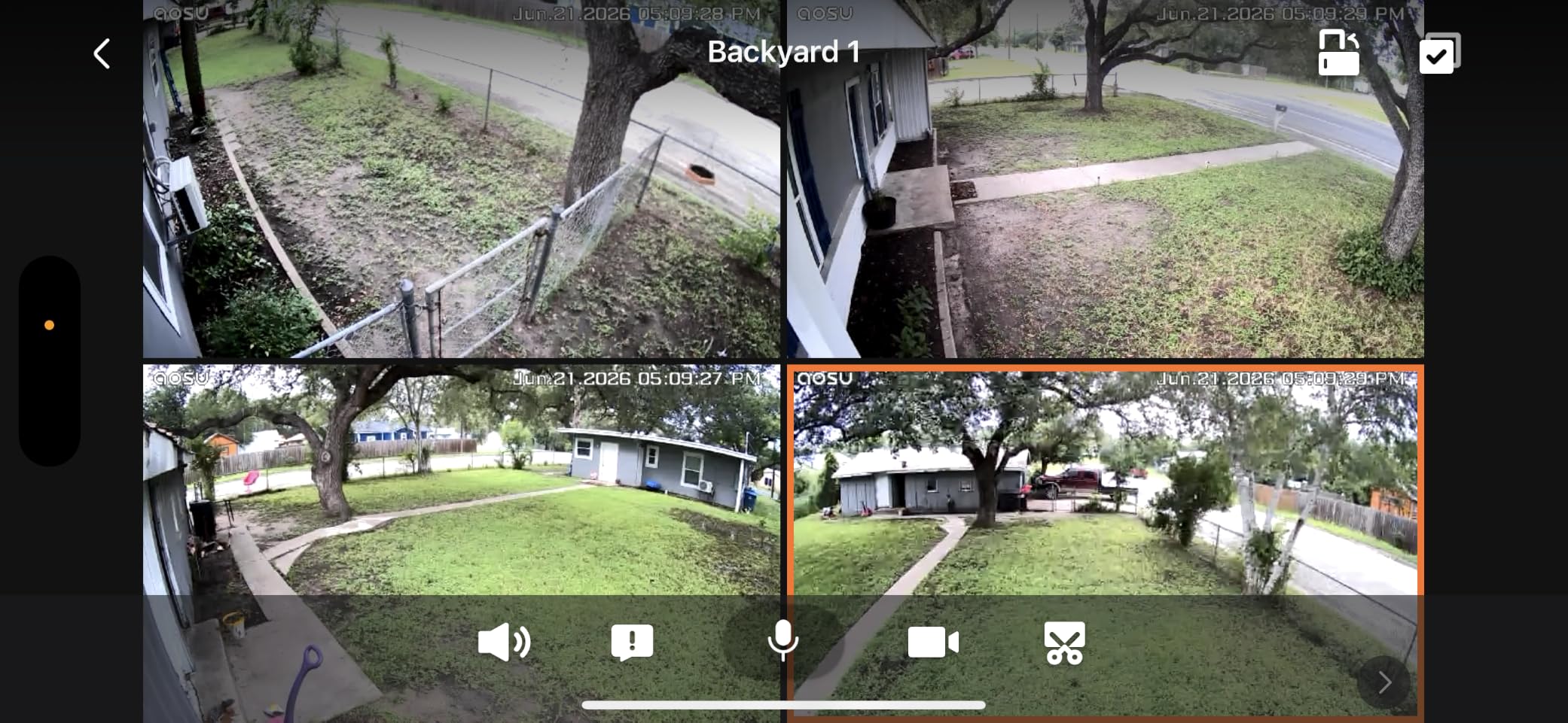 aosu 2K QHD Solar Security Cameras Wireless Outdoor System, 4-Cam-Kit | 2K Color Night Vision, Solar Powered, Stren&Light Alarms, 2Mins DIY Installation, No Subscription Required customer photo 2