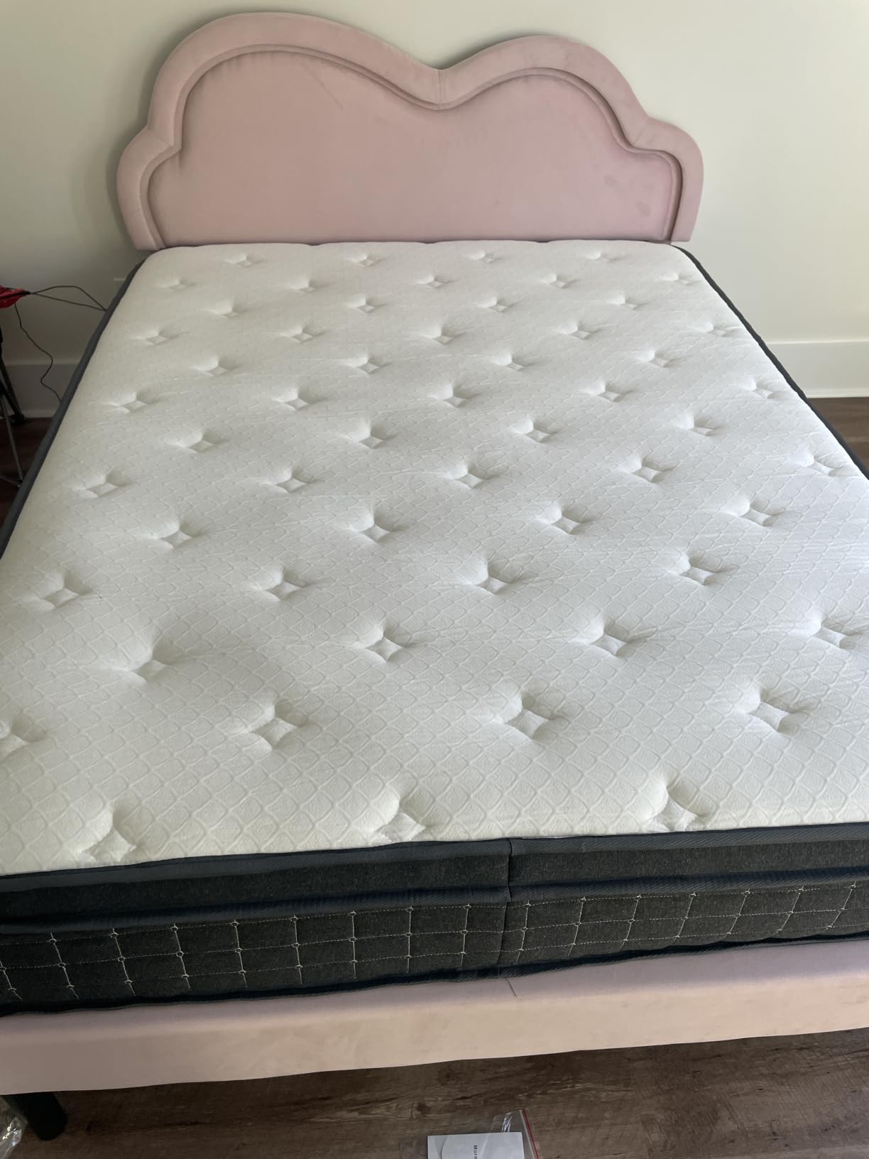 SupremeSleep Queen Mattress, 12 Inch Queen Size Mattresses in a Box, Individually Wrapped Pocket Coils for Isolate Motion, Pressure Relief, CertiPUR-US Certified, Support Comfort & Medium Firm customer photo 1