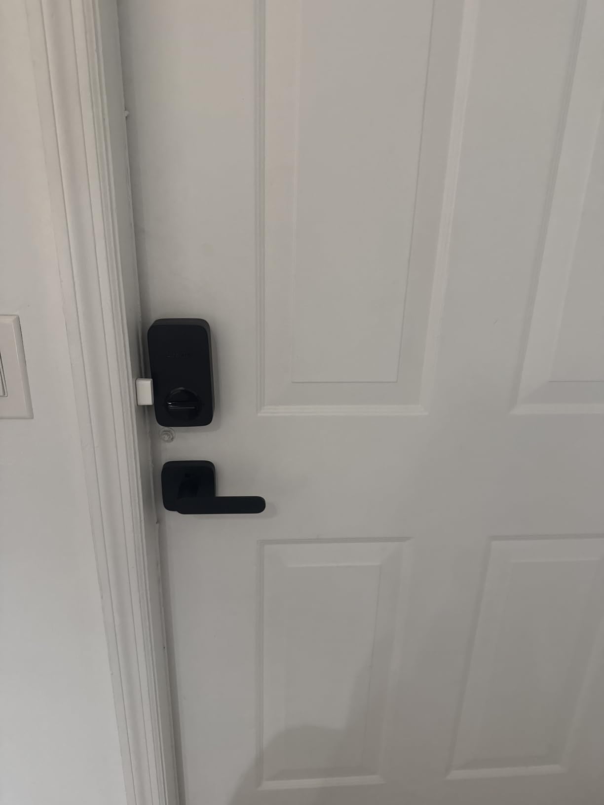 ULTRALOQ Bolt Fingerprint Smart Lock, WiFi Deadbolt, Works with Apple Home | Built in Wi-Fi Smart Lock for Front Door with Door Sensor, Auto Unlock, Remote Access, Supports Google, Alexa, BHMA Certified customer photo 1