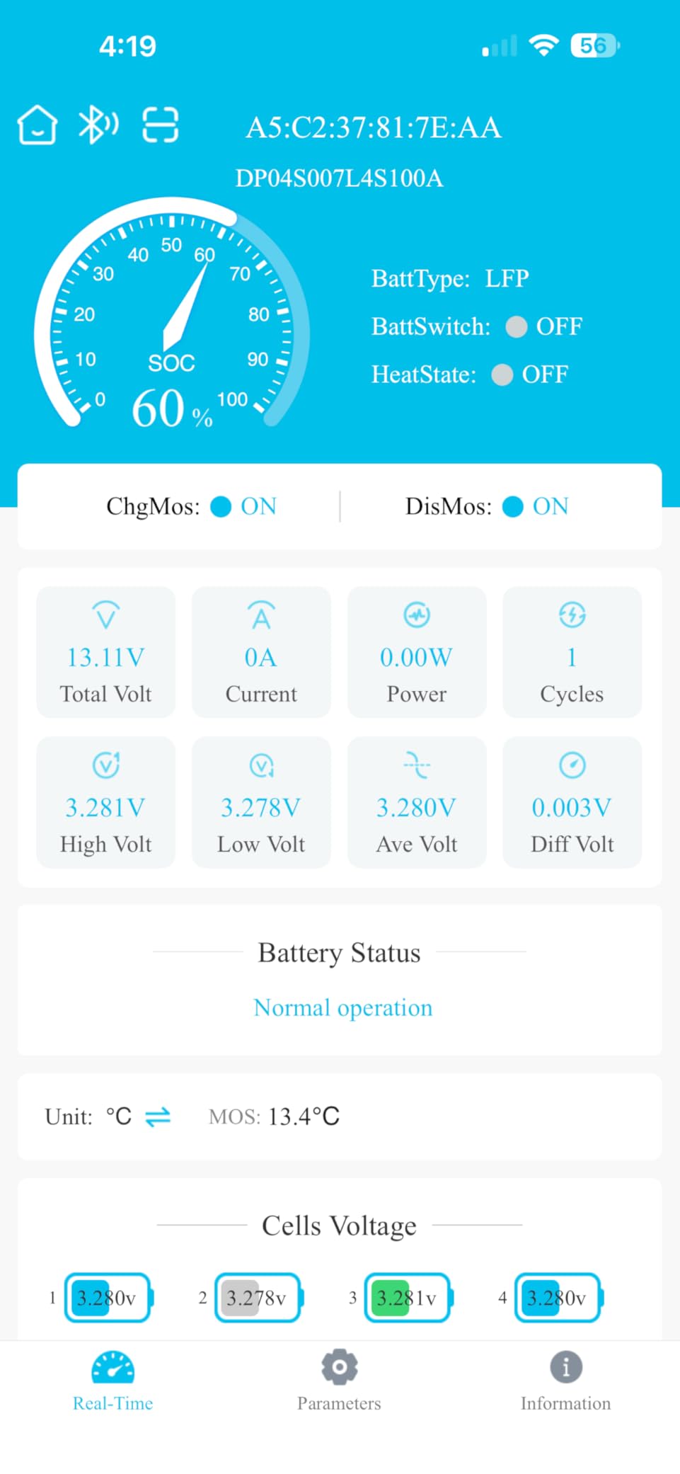 12V 100Ah Bluetooth LiFePO4 Battery, Deep Cycle Lithium Battery, 15000 Charging Cycles, Lightweight Compact, Perfect For Rv, Trolling Motors, Yacht, Solar Systems (12V 100Ah Group24 Bluetooth) customer photo 2