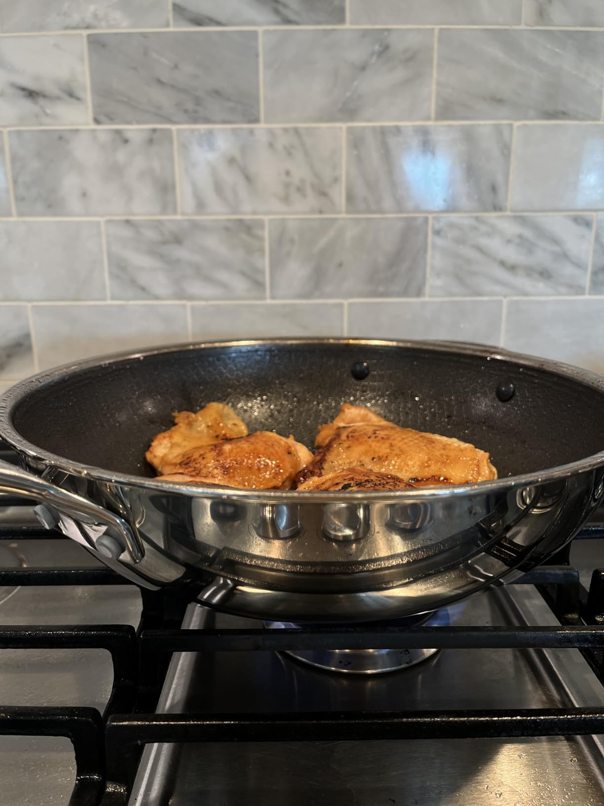 Blue Diamond Hybrid Nonstick Stainless Steel 12