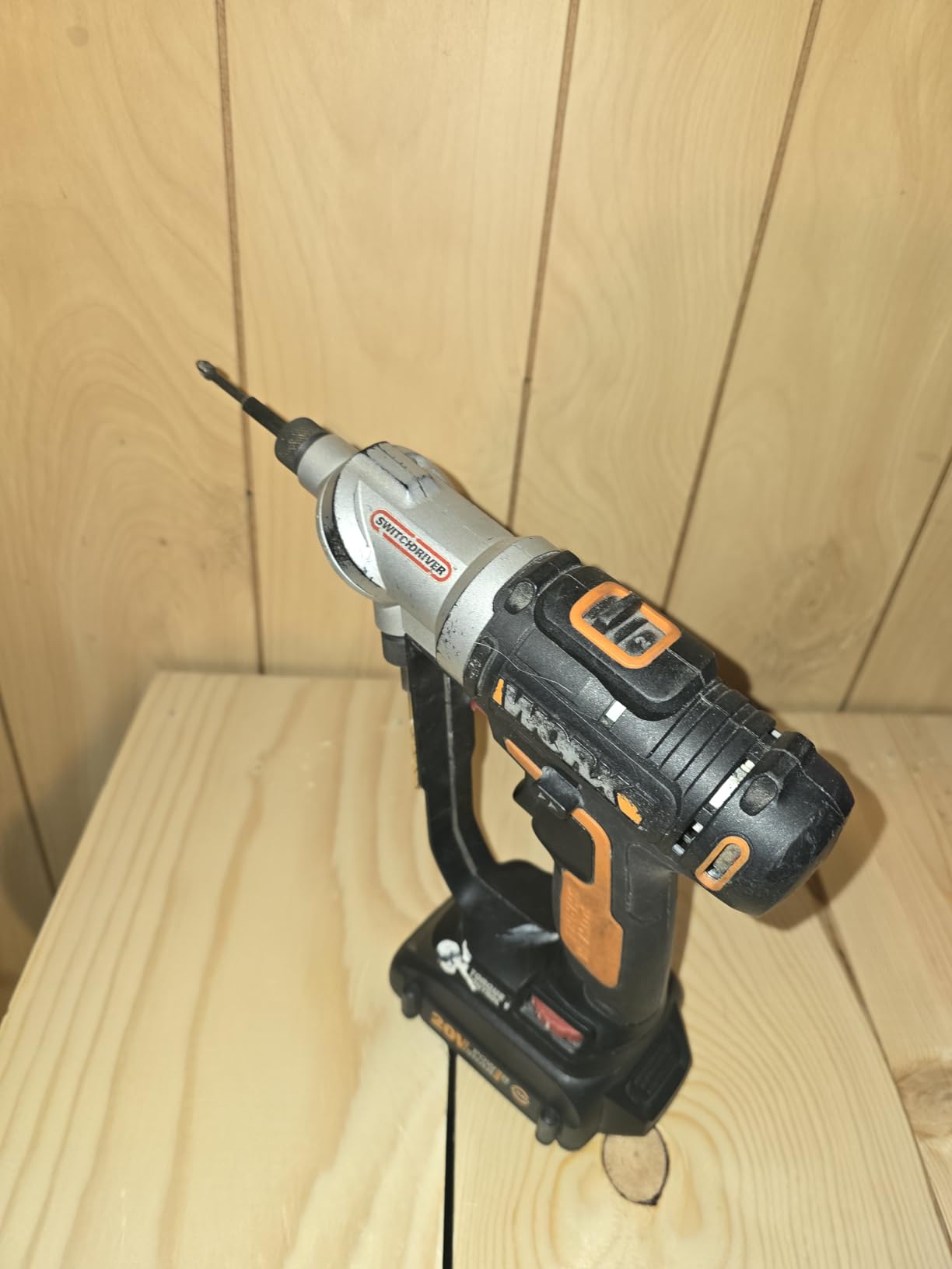 WORX WX177L.2 Cordless Drill Driver, 20V 445 in·lb Brushless Power Drill Driver, Powerful Drilling and Driving, 2-in-1 Design, 85 Bits, Battery and Charger Included, PowerShare customer photo 1