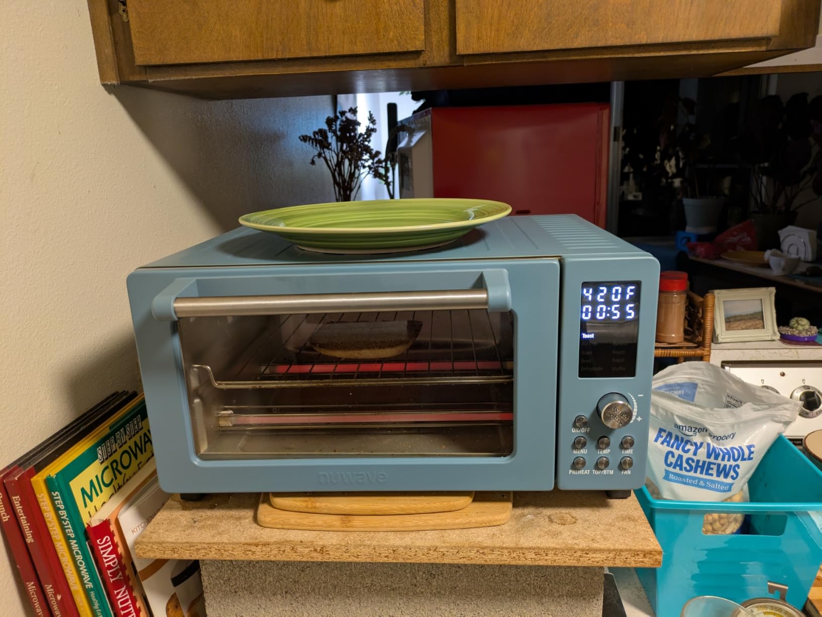 Nuwave Bravo Pro Convection Air Fryer Toaster Oven Combo | 2026 New Improved, 10-in-1, 50°-450°F Control, Quick Even Crisp Tech, 21Qt, PFAS Free, Stainless Steel customer photo 2