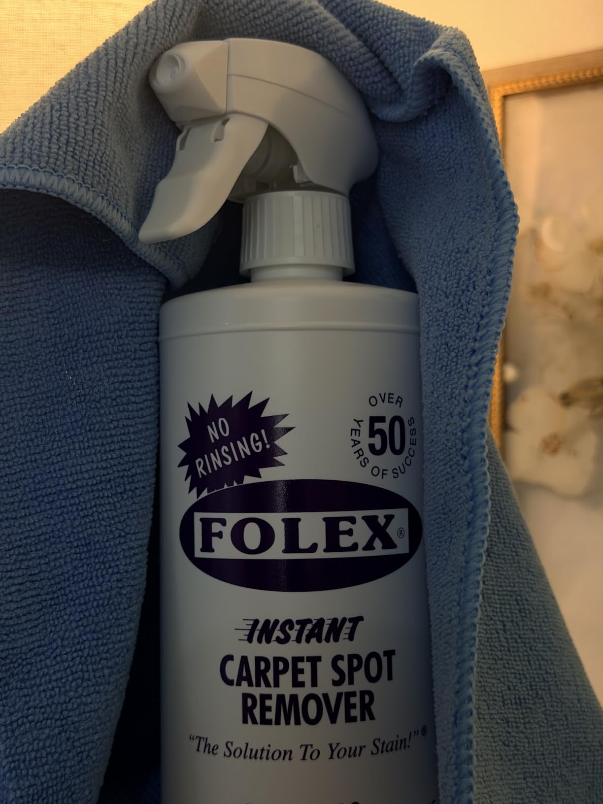 FOLEX Instant Carpet Spot Remover 32 oz - Powerful Stain Remover for Carpets, Upholstery & Rugs - Eliminates Pet Stains customer photo 2