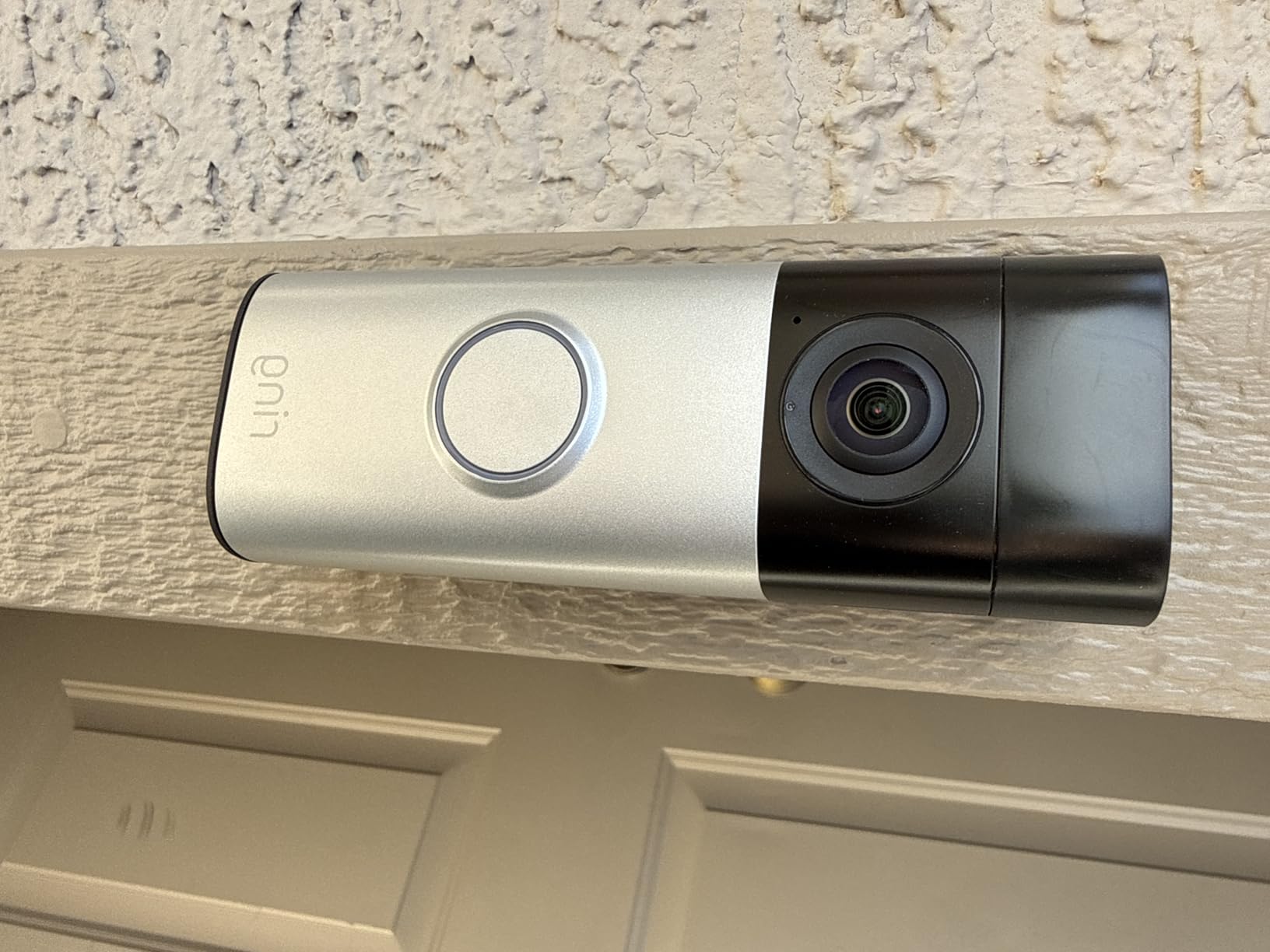 Ring Battery Doorbell Plus (newest model), Retinal 2K with wide-angle video, up to 6x Enhanced Zoom, Night Vision, and Quick Release Battery Pack, Nickel Silver customer photo 2
