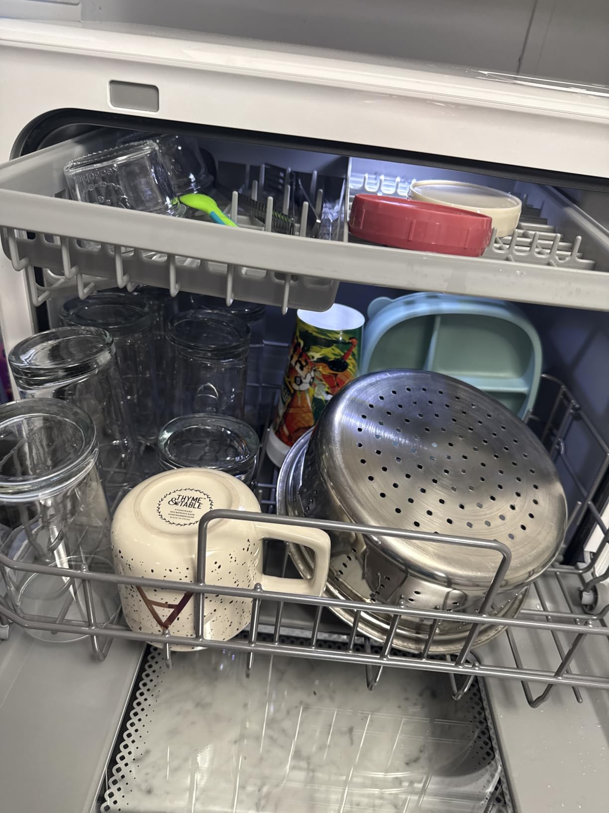 BLITZHOME Countertop Portable Dishwasher, 9 Programs, 167℉ High-Temp, 360° 3 Spray, 24H Timing, Hot Air Drying, Air Refresh, Baby-Care, LED Light, 5.2L Built-in Water Tank for Apartments RVs customer photo 1