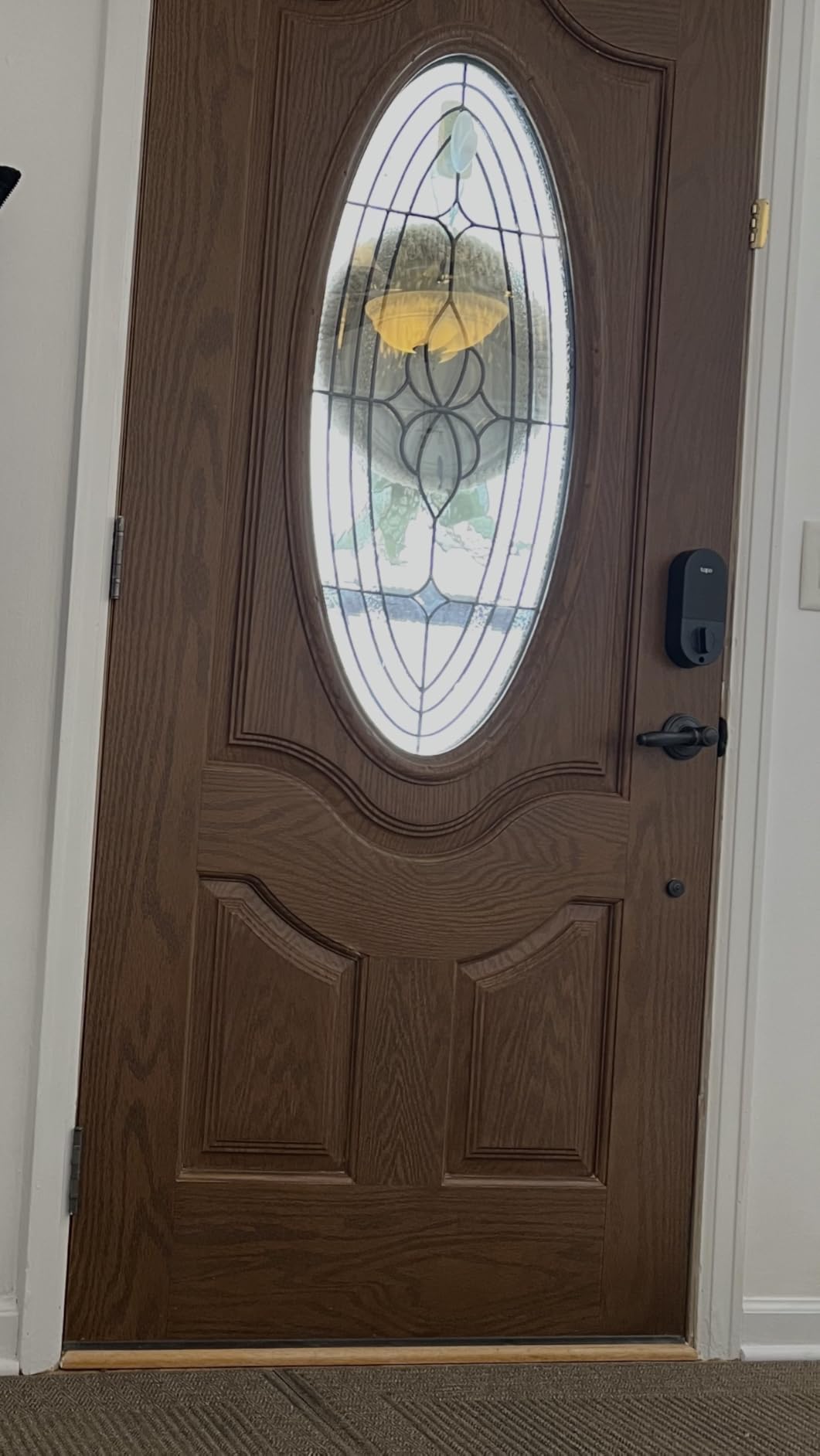 Tapo Smart Wi-Fi Deadbolt Door Lock DL100 - Keyless Tactile Buttons, Customized Access with in-App Monitoring, Auto-Lock, IP54 Weatherproof, BHMA Grade 3 customer photo 1