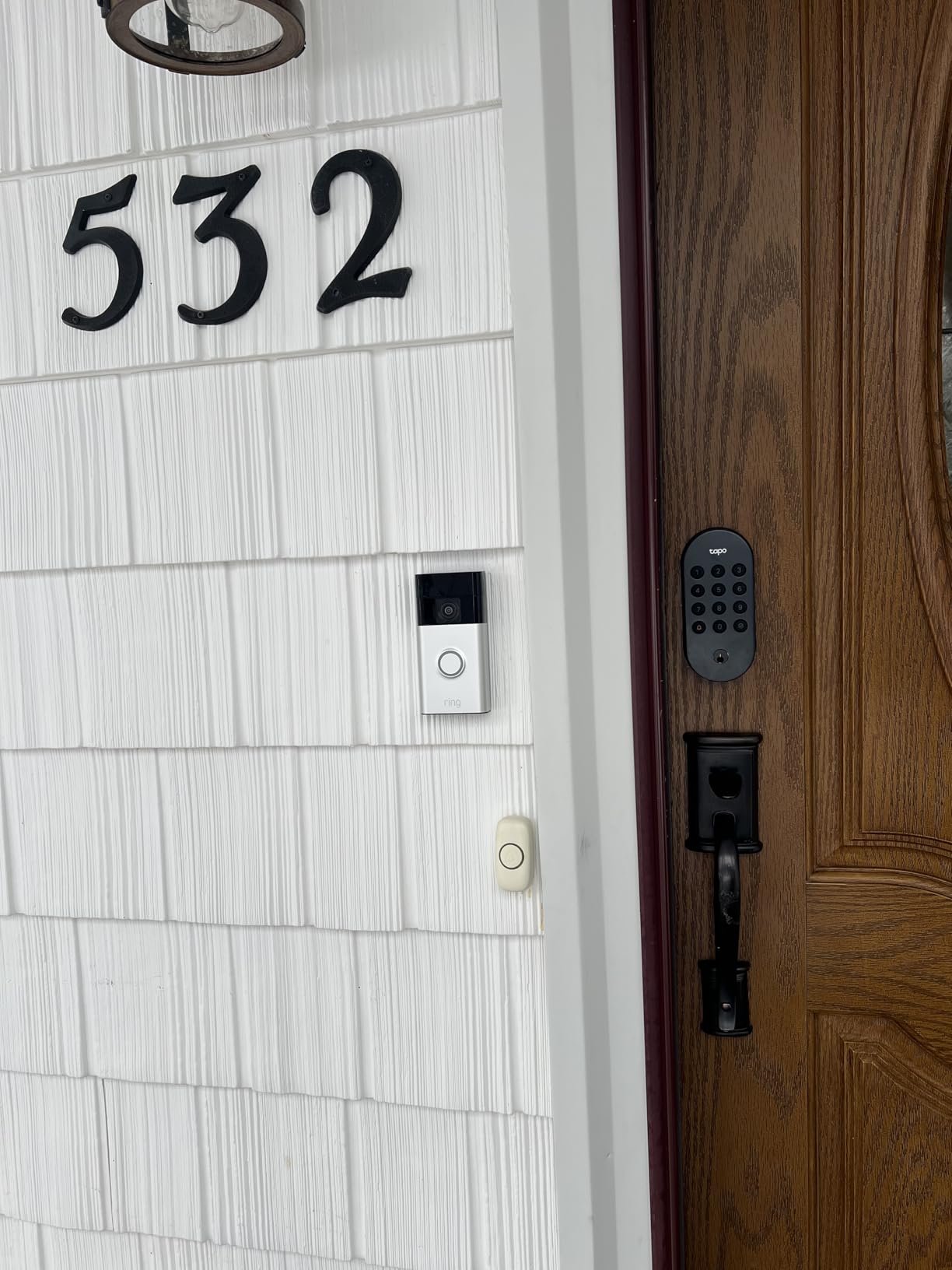 Tapo Smart Wi-Fi Deadbolt Door Lock DL100 - Keyless Tactile Buttons, Customized Access with in-App Monitoring, Auto-Lock, IP54 Weatherproof, BHMA Grade 3 customer photo 2