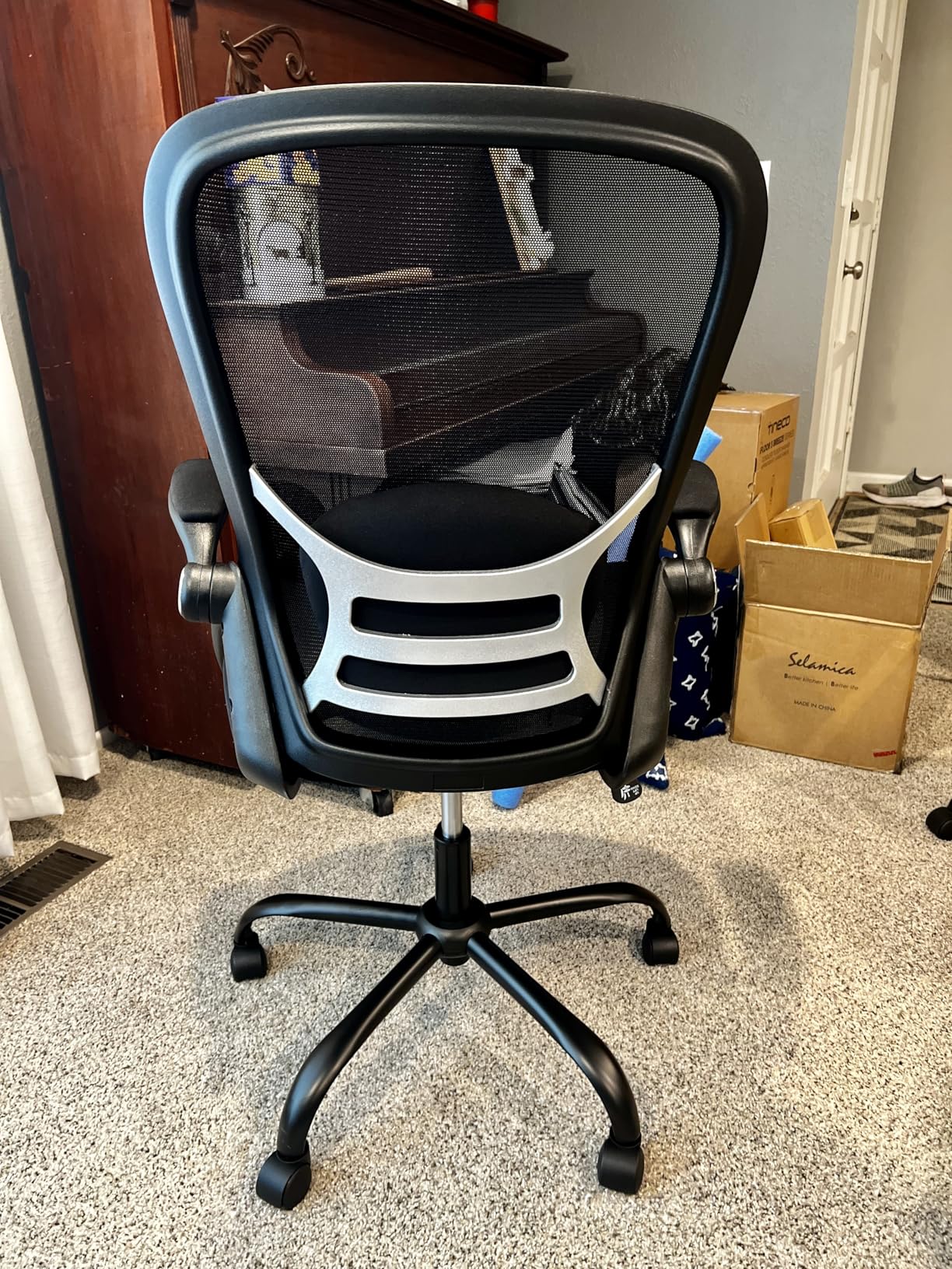 400lbs Heavy Duty Office Chair, 5