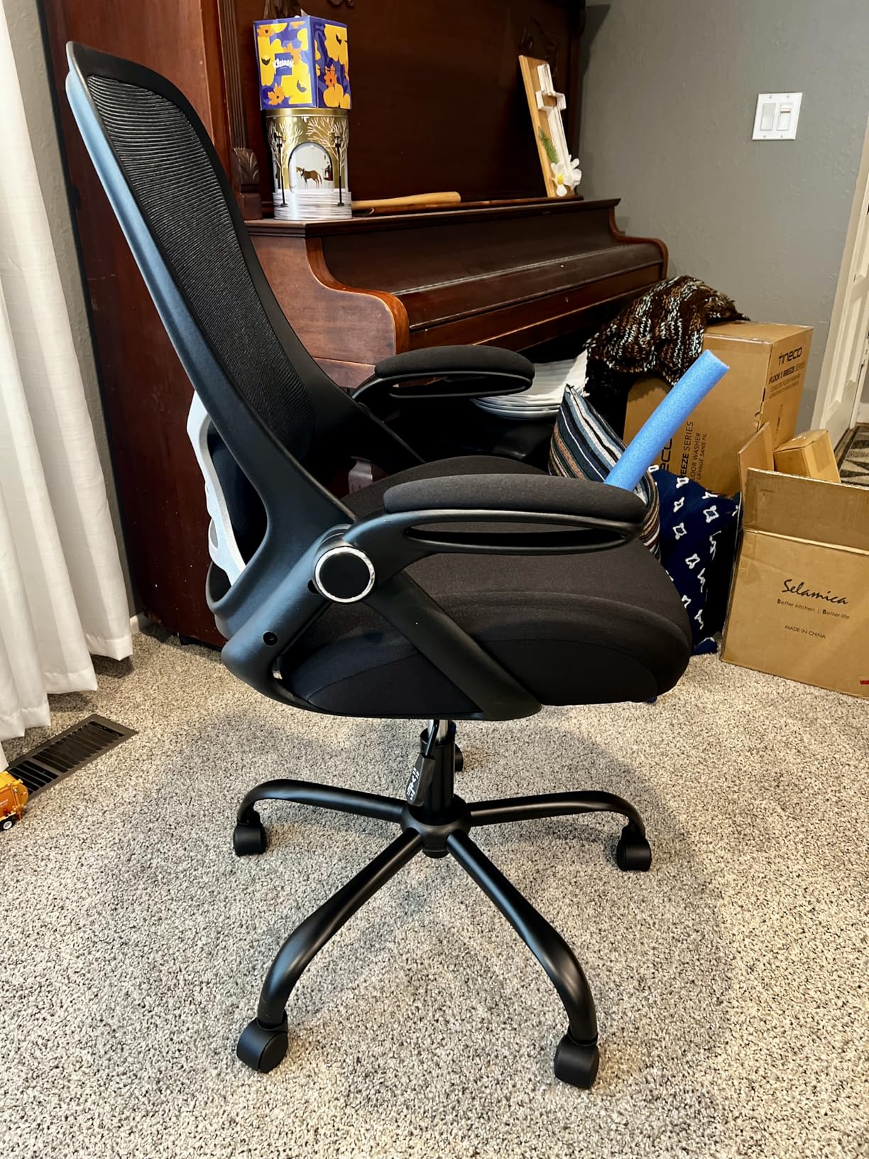 400lbs Heavy Duty Office Chair, 5