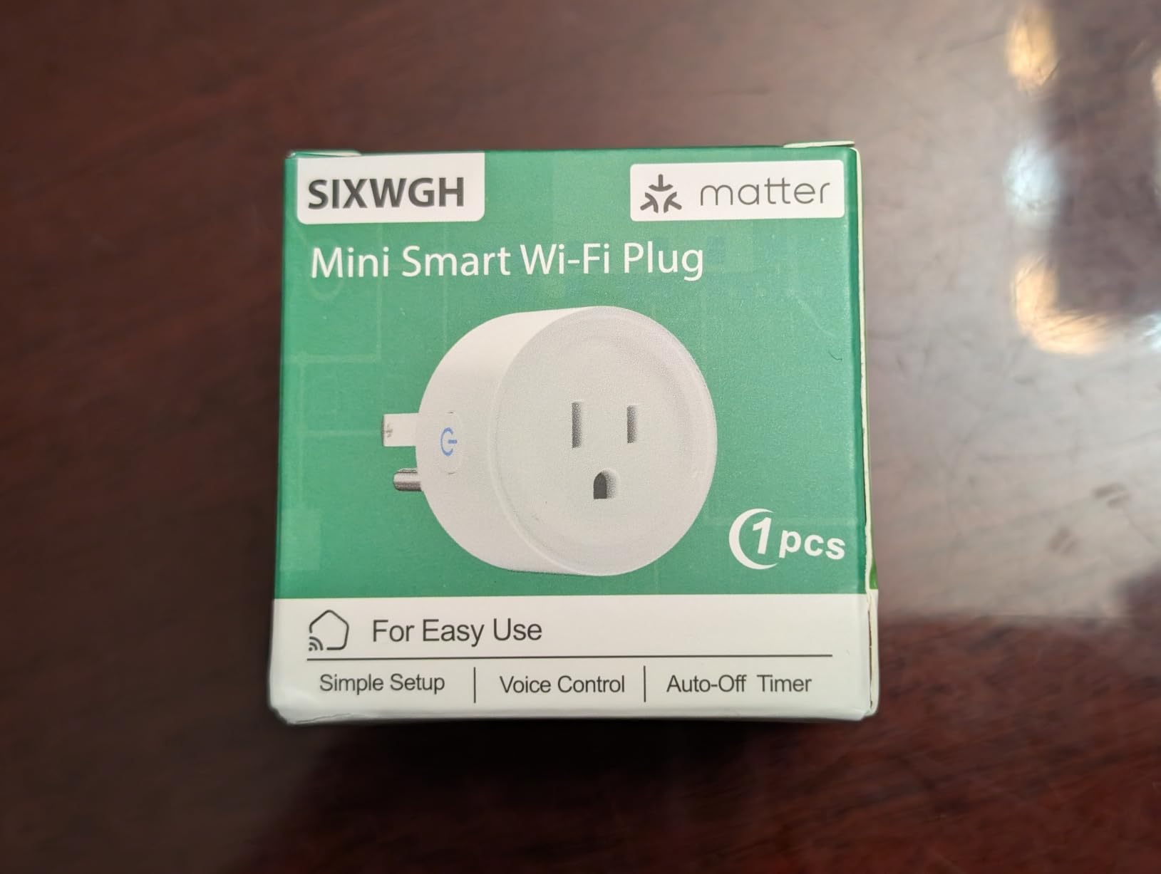 Matter Smart Plug, 2.4GHz WiFi Only, Matter Hub Required (1 Pack) | Work with Apple Home, Siri, Google Home, Alexa & SmartThings, Easy Setup, Timer & Schedule, APP Remote Control customer photo 1