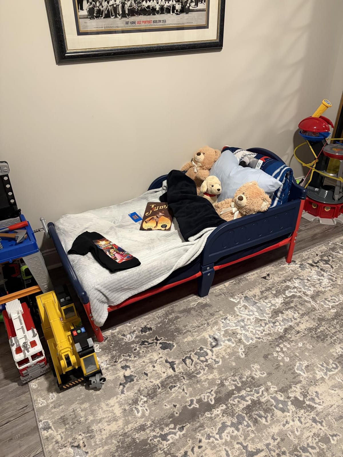 Delta Children Plastic Toddler Bed, Bluey customer photo 2