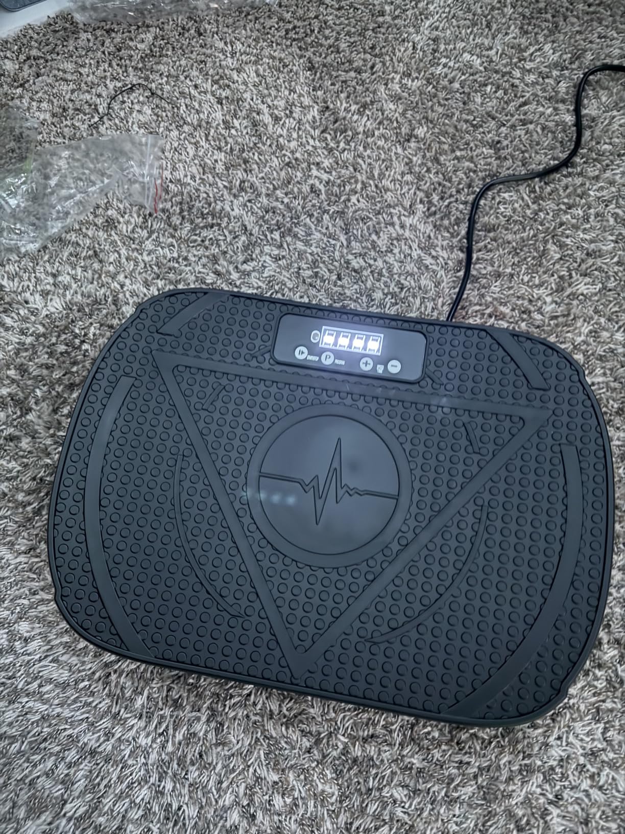 Homesy Vibration Plate Exercise Machine Shake Plate for Lymphatic Drainage | Weight Loss & Muscle Toning Home Gym Exercise Workout Equipment Remote Control Gift for Women Men Mom Dad customer photo 2