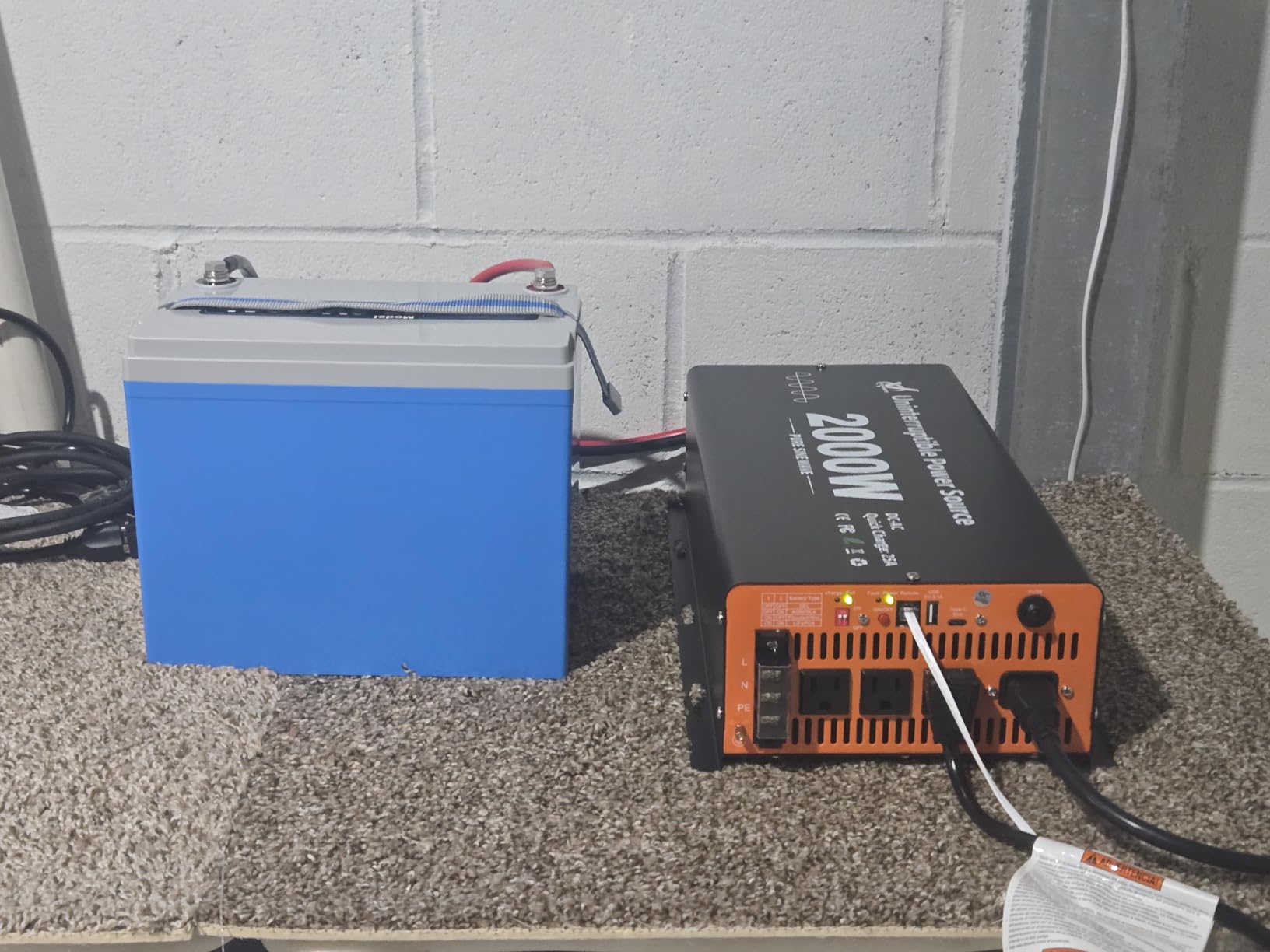12V 100Ah LiFePO4 Lithium Battery - BCI Group 24 Battery, 15000 Cycles, Built-in Cylindrical Grade A+ Cells & 100A BMS, Ideal for RVs, Trolling Motor, Home Energy Storage, Off-Grid, Boat customer photo 1