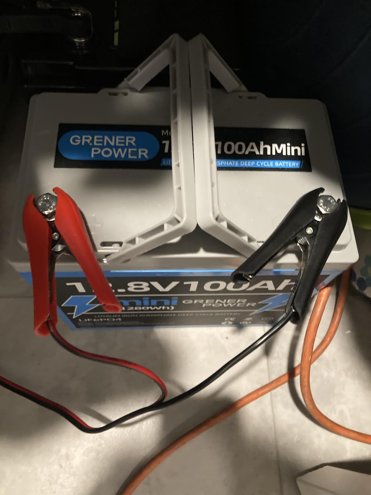 12V 100Ah LiFePO4 Lithium Battery - BCI Group 24 Battery, 15000 Cycles, Built-in Cylindrical Grade A+ Cells & 100A BMS, Ideal for RVs, Trolling Motor, Home Energy Storage, Off-Grid, Boat customer photo 2