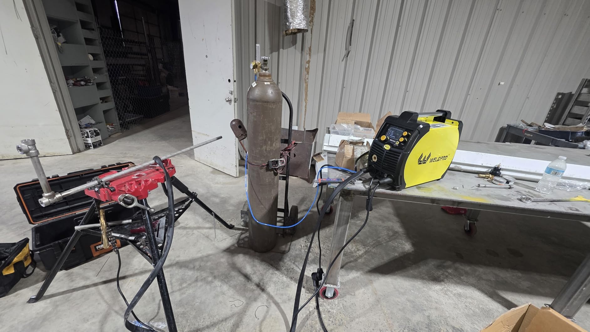 Weldpro Omni210 MIG Welder 200A Multi-Process Welder 110V/220V, Synergic MIG/Flux Core/Stick/Spool Gun/AC/DC HF TIG with Pulse, 6-in-1 customer photo 1