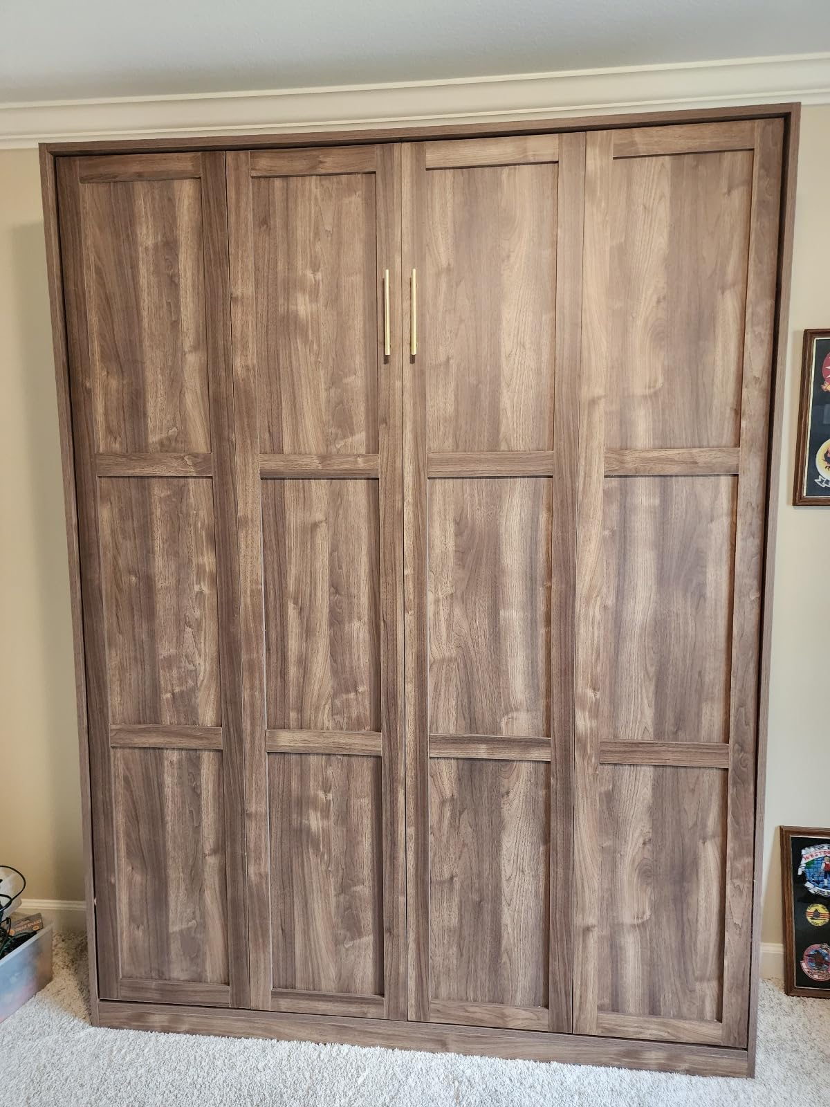 Bobve Farmhouse Murphy Bed Queen, 85